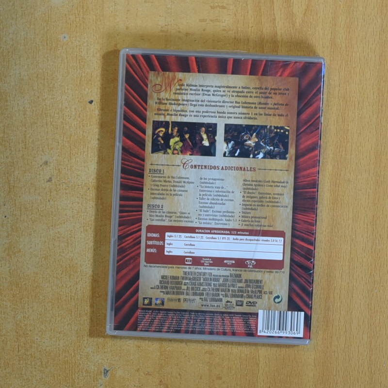 MOULIN ROUGE - DVD