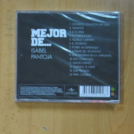 ISABEL PANTOJA - LO MEJOR DE... - CD