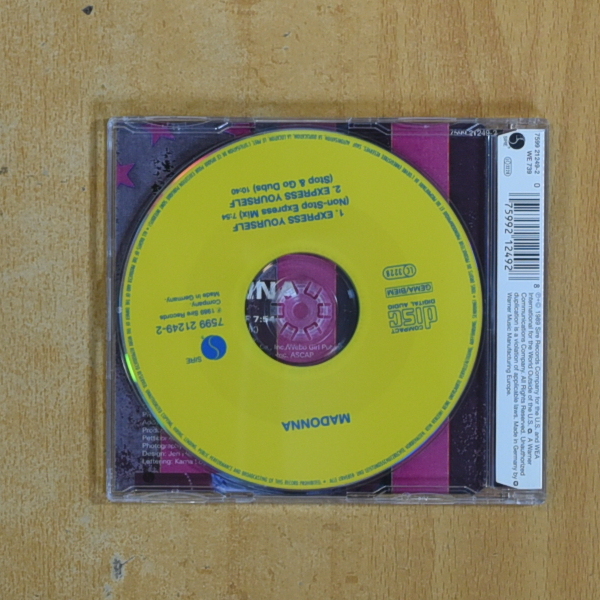 MADONNA - EXPRESS YOURSELF - CD SINGLE