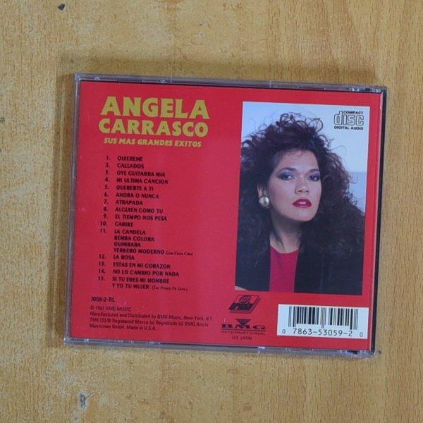 ANGELA CARRASCO - LOS MAS GRANDES EXITOS - CD