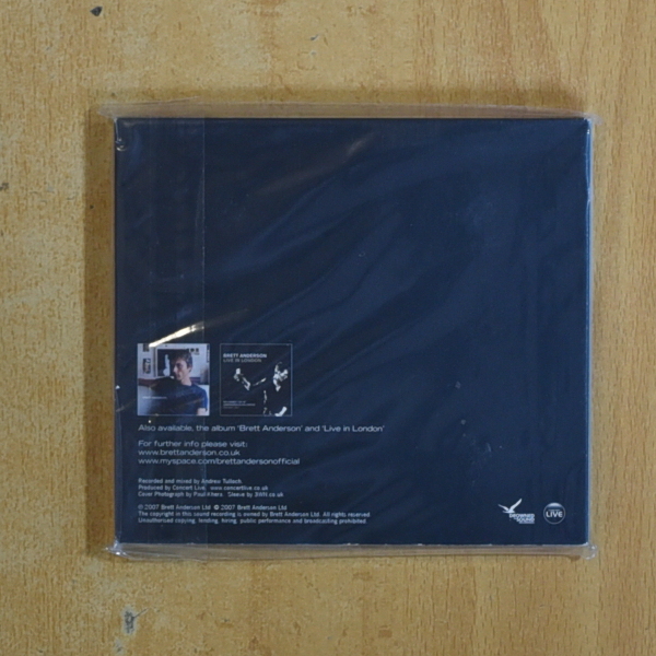 BRETT ANDERSON - LIVE AT UNION CHAEL - CDR