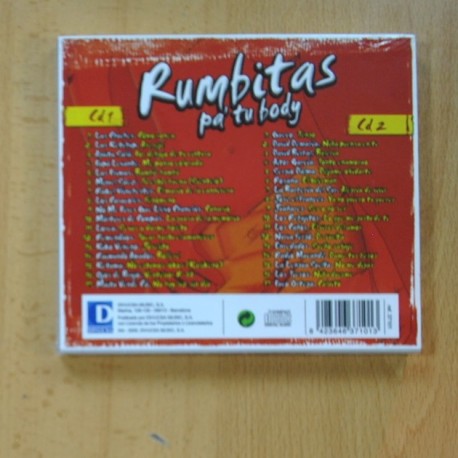 VARIOS - RUMBITAS PA TU BODY - CD