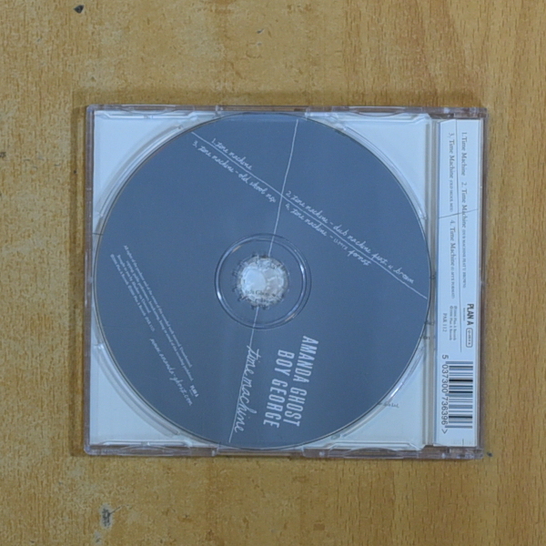 AMANDA GHOST /BOY GEORGE - TIME MACHINE - CD SINGLE