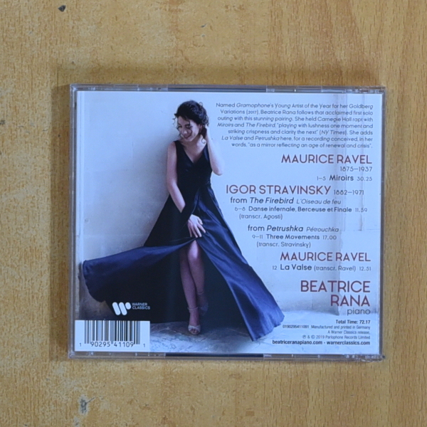 BEATRICD RANA - RAVEL / STRAVINSKY - CD