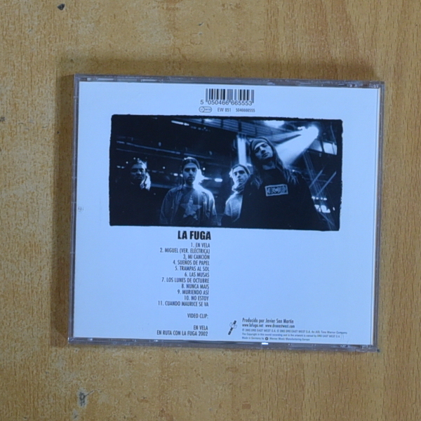 LA FUGA - CALLES DE PAPEL - CD