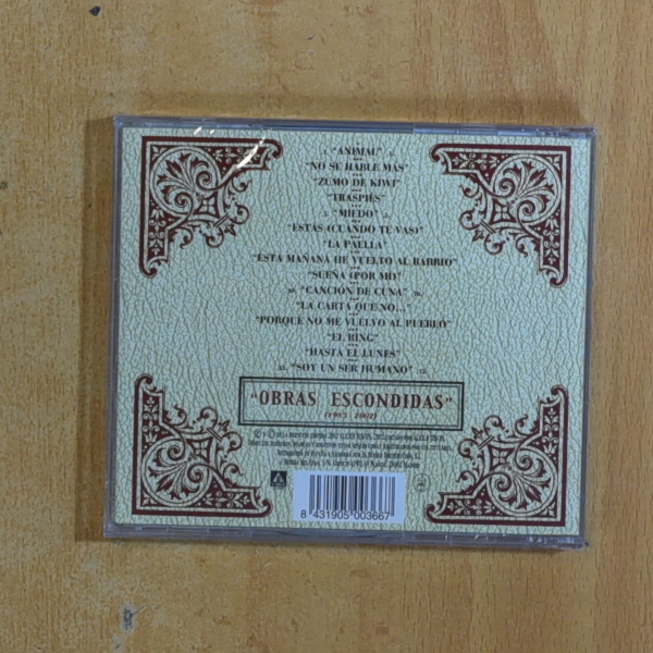 LOS ENEMIGOS - OBRAS ESCONDIDAS - CD