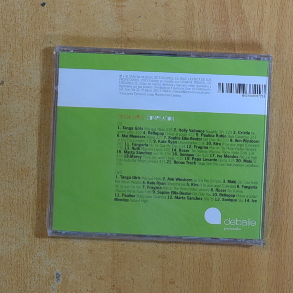 VARIOS - TANGA GIRLS COMPUILATION - CD