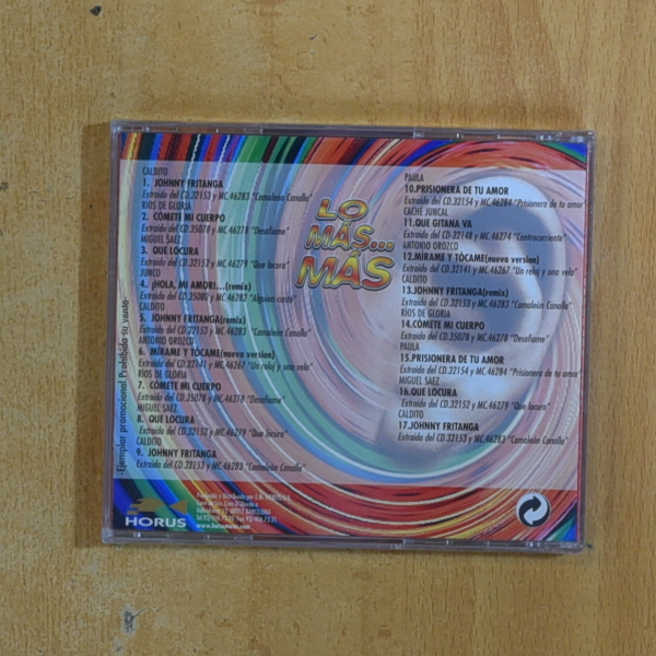 VARIOS - LO MAS MAS - CD