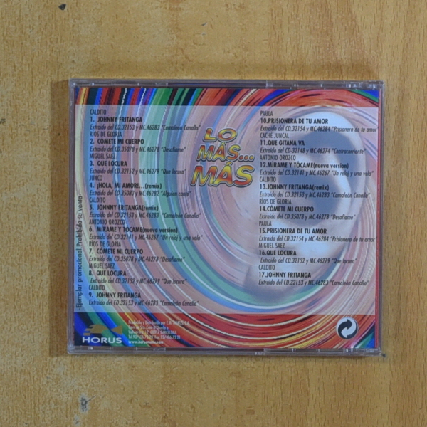 VARIOS - LO MAS MAS - CD