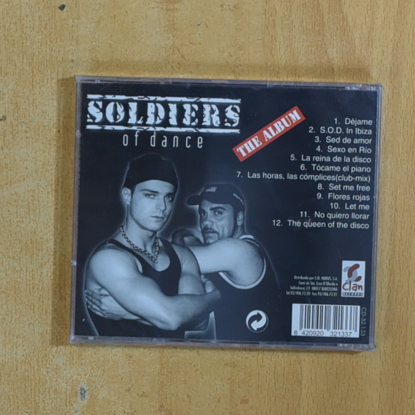 SOLDIERS OF DANCE - THE ALBUM - CD