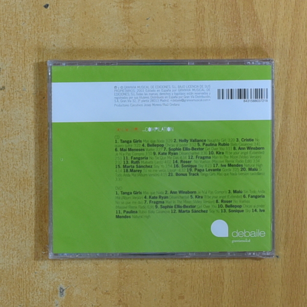 VARIOS - TANGA GIRLS COMPUILATION - CD