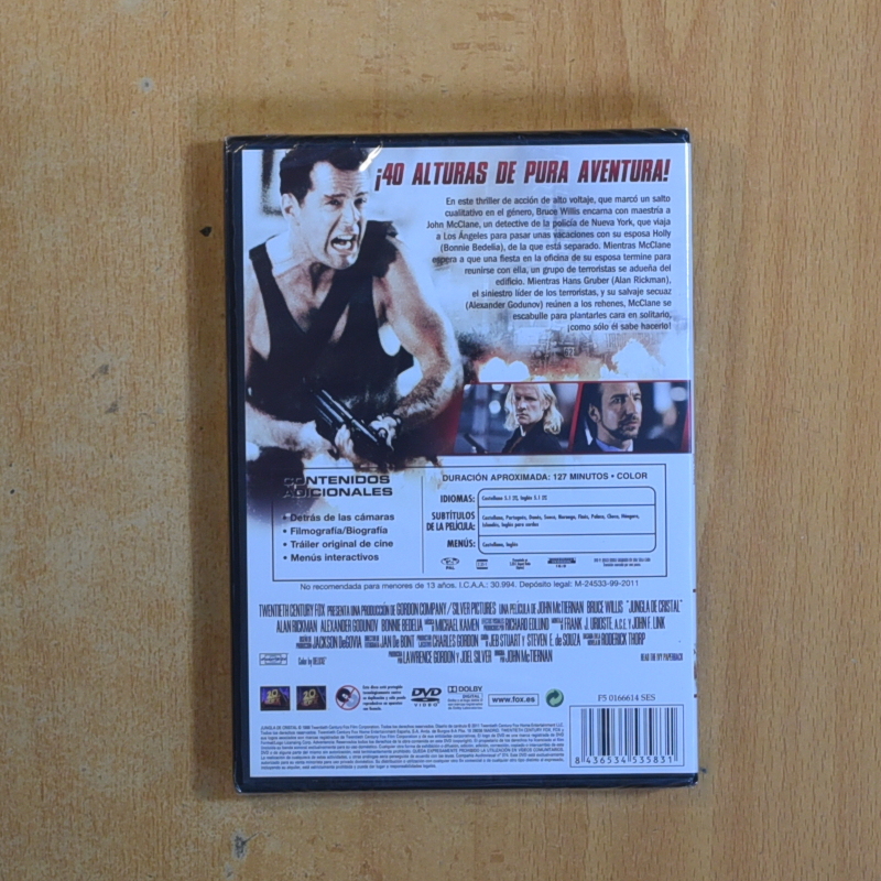 JUNGLA DE CRISTAL - DVD