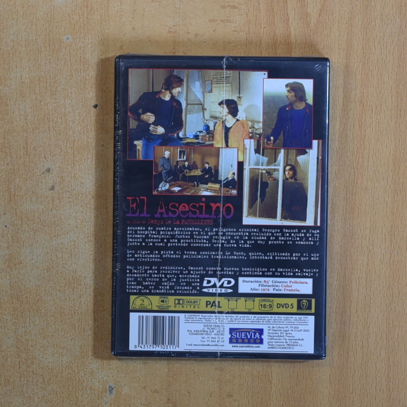 EL ASESINO - DVD