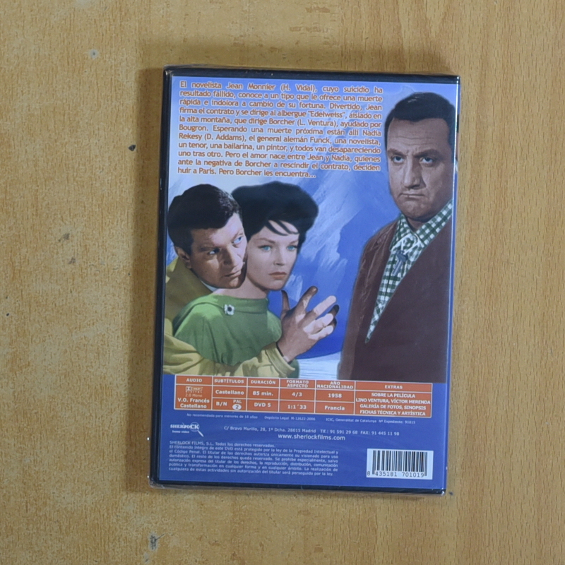 EL ALBERGUE DE LOS SUICIDAS - DVD