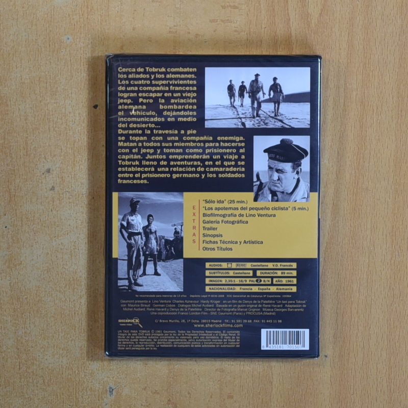 UN TAXI PARA TOBRUK - DVD