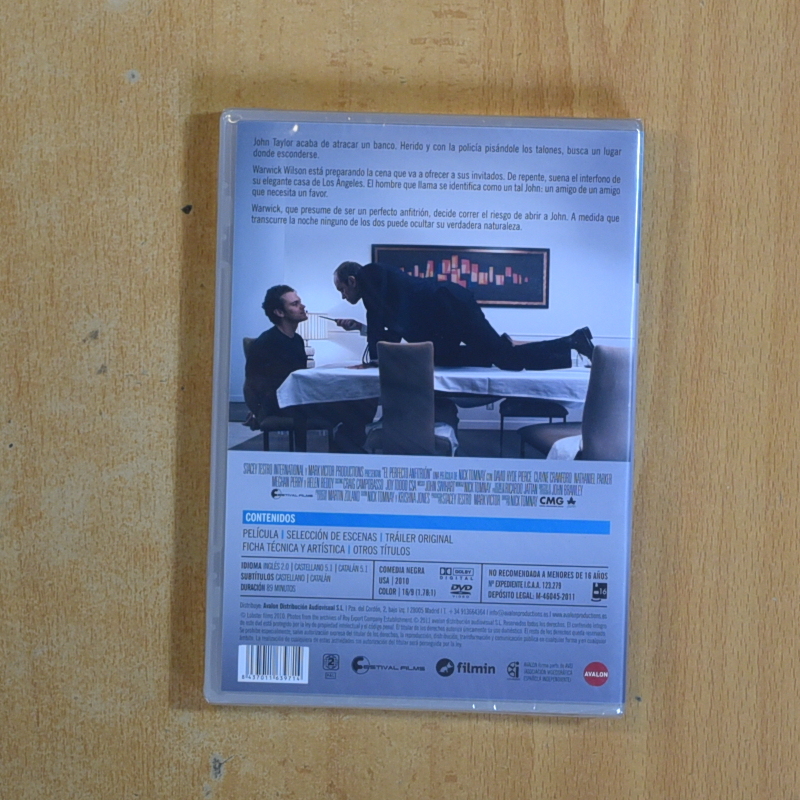 EL PERFECTO ANFITRION - DVD