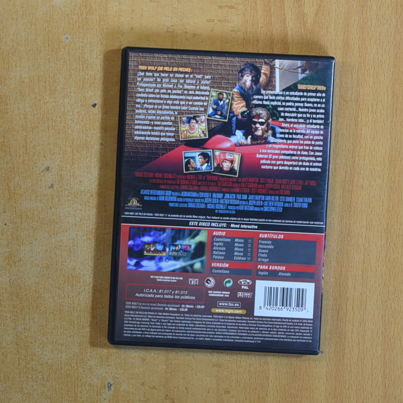 TEEN WOLF / TEEN WOLF II - DVD