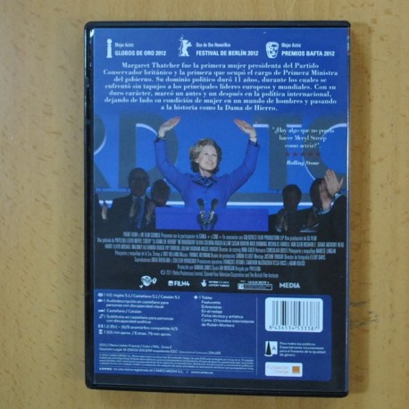 LA DAMA DE HIERRO - DVD