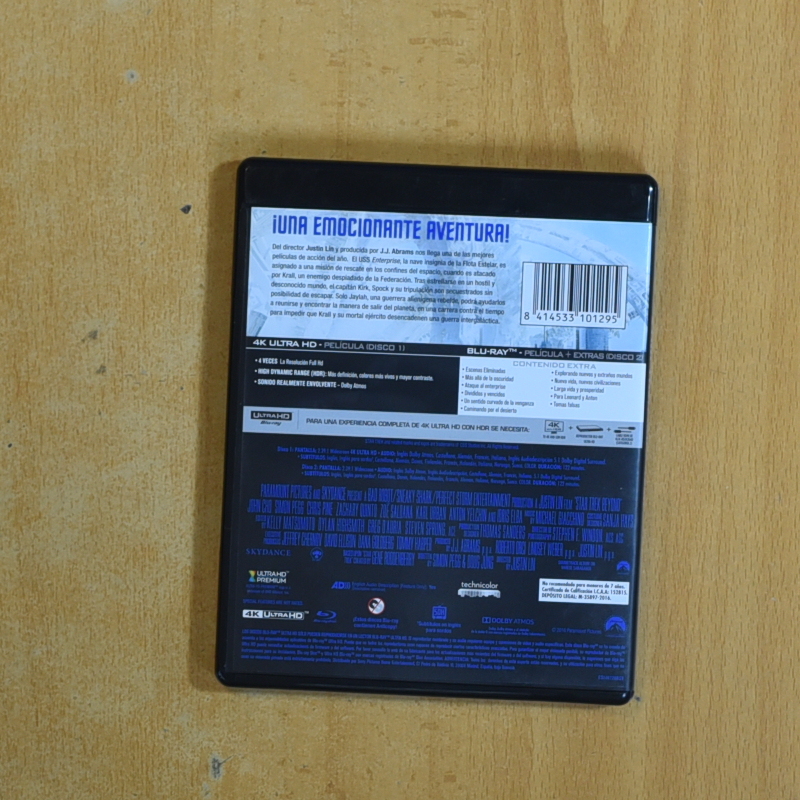 STAR TREK MAS ALLA 4K - BLURAY