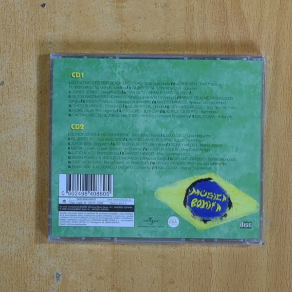 VARIOS - MUSICA BONITA - CD