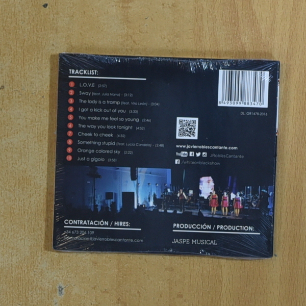 JAVIER ROBLES - LA VOZ DEL SWING - CD