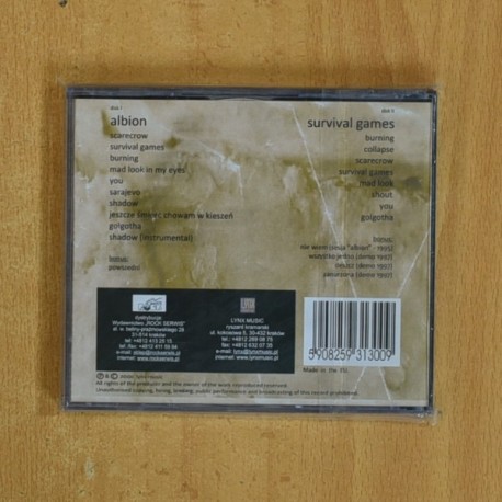 ALBION - SURVIVAL GAMES - CD