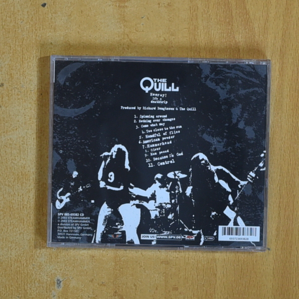 THE QUILL - HOORAY ITS A DEATHTRIP - CD