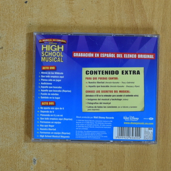 VARIOS - HIGH SCHOOL MUSICAL - CD