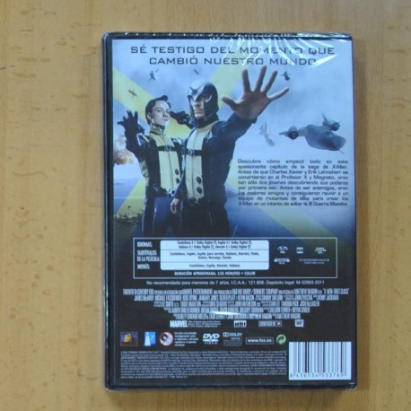 X MEN PRIMERA GENERACION - DVD