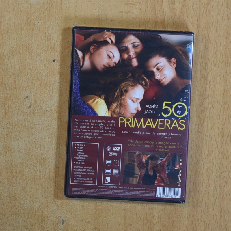 50 PRIMAVERAS - DVD
