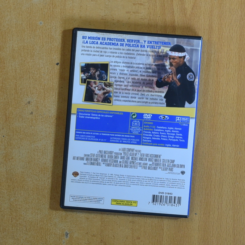 LOCA ACADEMIA DE POLICIA 2 - DVD