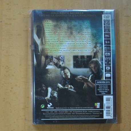 EL SECRETO DE LOS HERMANOS GRIMM - DVD
