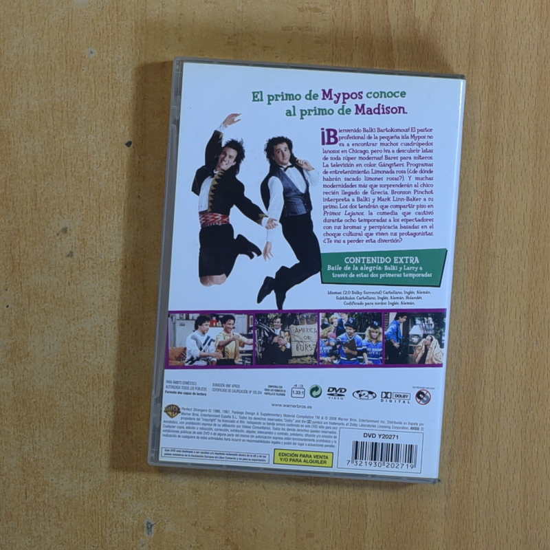 PRIMOS LEJANOS - PRIMERA Y SEGUNDA TEMPORADA - DVD