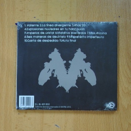 WAYNE - GUION PARA UN MANIACO - CD