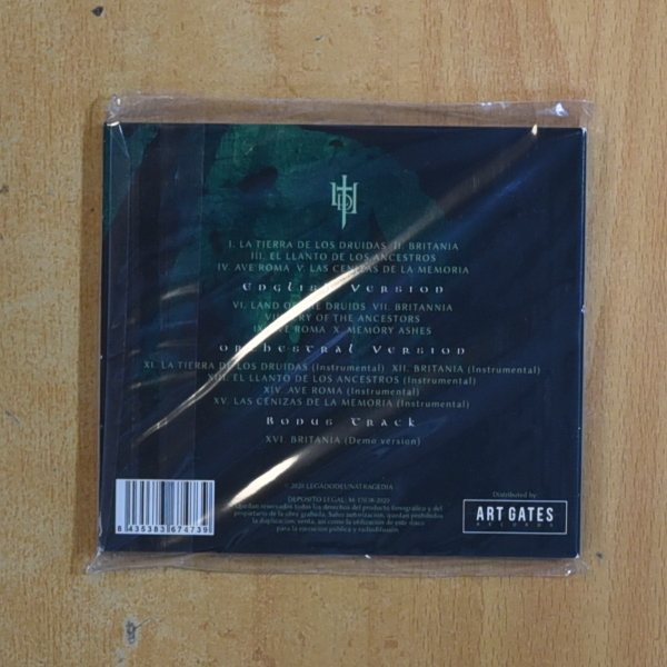 LEGADO DE UNA TRAGEDIA - BRITANIA - CD