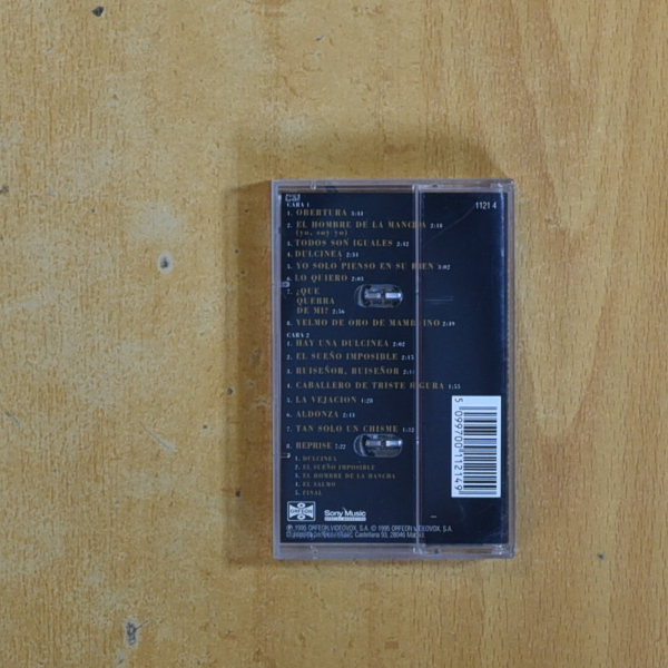 VARIOS - EL HOMBRE DE LA MANCHA - CASSETTE