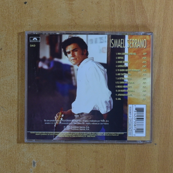 ISMAEL SERRANO - ATRAPADOS EN AZUL - CD