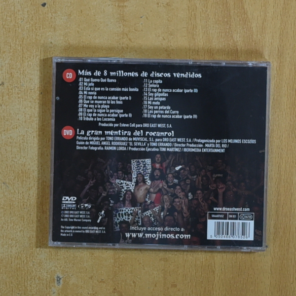 MOJINOS ESCOZIOS - MAS DE 8 MILLONES DE DISCOS VEDIDOS - CD