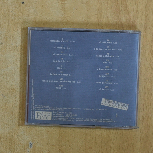 LLUIS LLACH - NU - CD