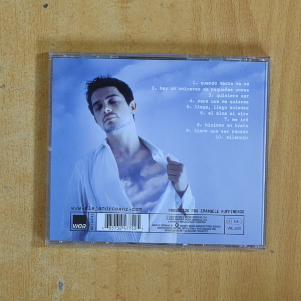 ALEJANDRO SANZ - EL ALMA AL AIRE - CD