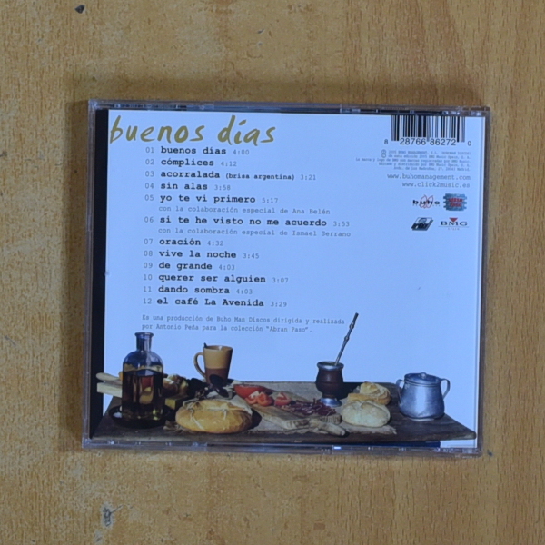 FRAN FERNANDEZ / FEDE COMIN - BUENOS DIAS - CD