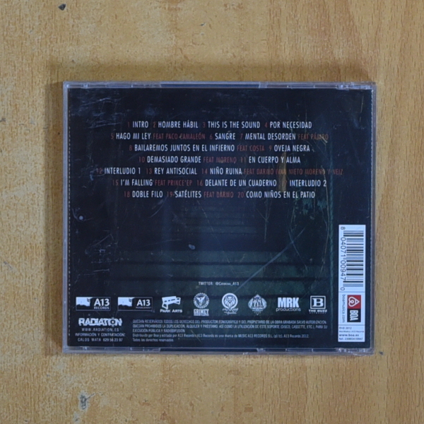 CARMONA - POR NECESIDAD - CD