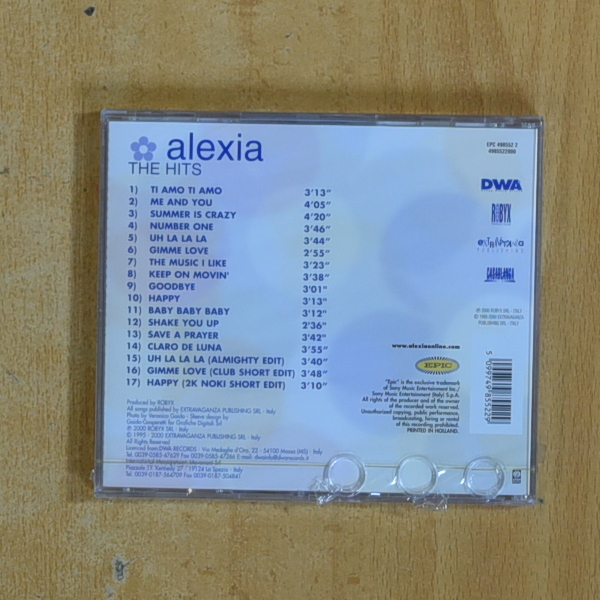ALEXIA - THE HITS - CD
