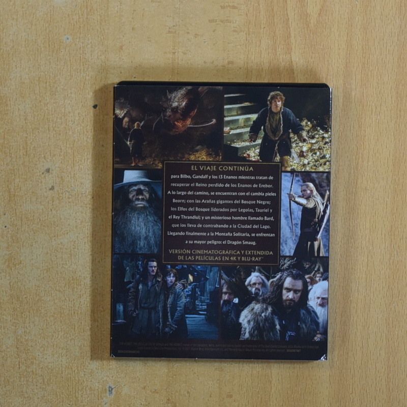 EL HOBBIT LA DESOLACION DE SMAUG - BLURAY