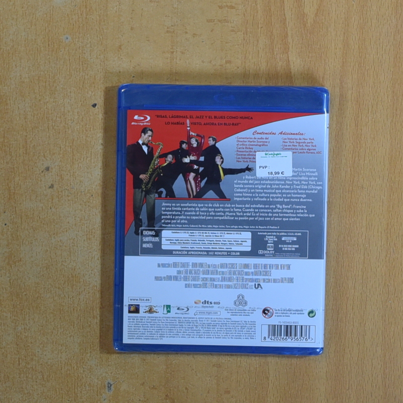NEW YORK NEW YORK - BLURAY
