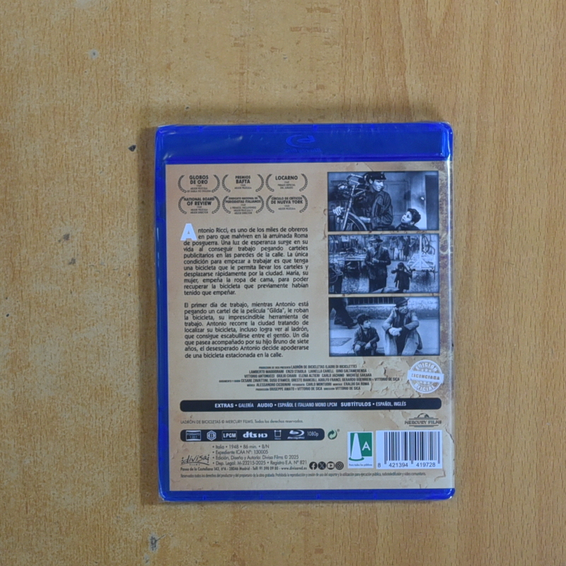 LADRON DE BICICLETAS - BLURAY