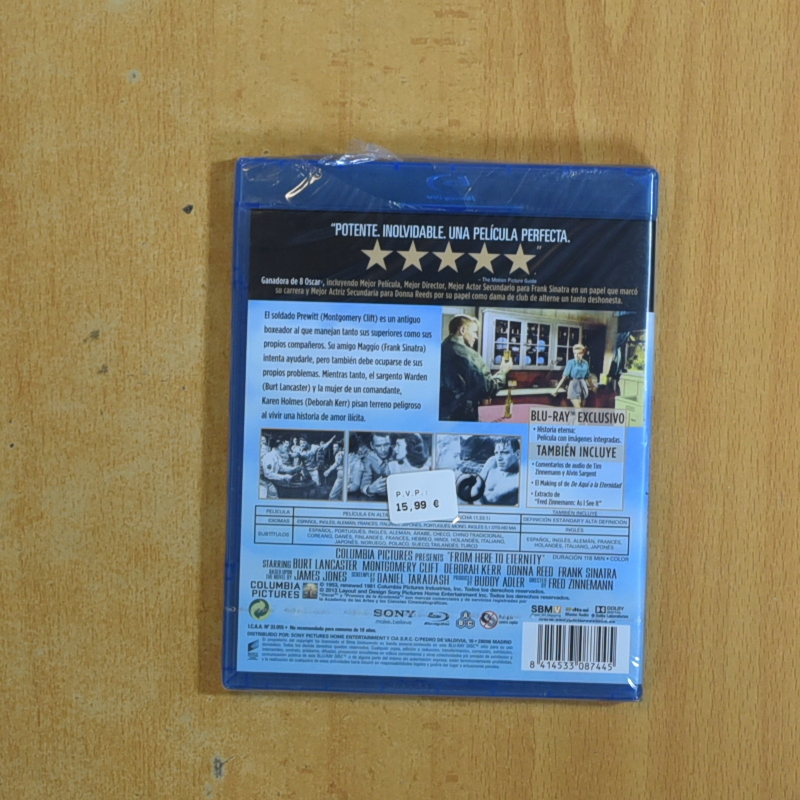 DE AQUI A LA ETERNIDAD - BLURAY