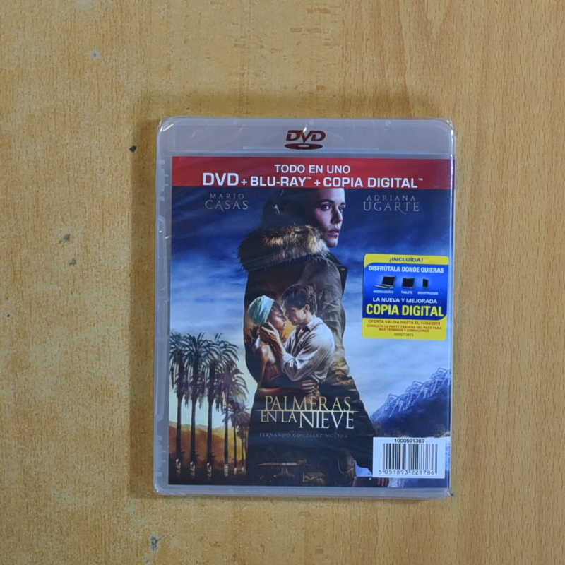 PALMERAS EN LA NIEVE - BLURAY