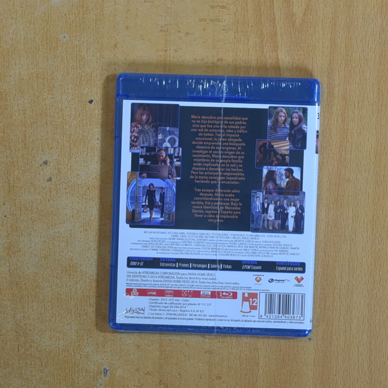 SIN IDENTIDAD - BLURAY