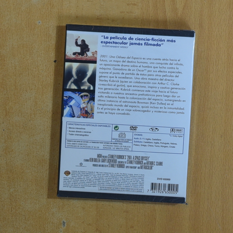 2001 UNA ODISEA DEL ESPACIO - DVD
